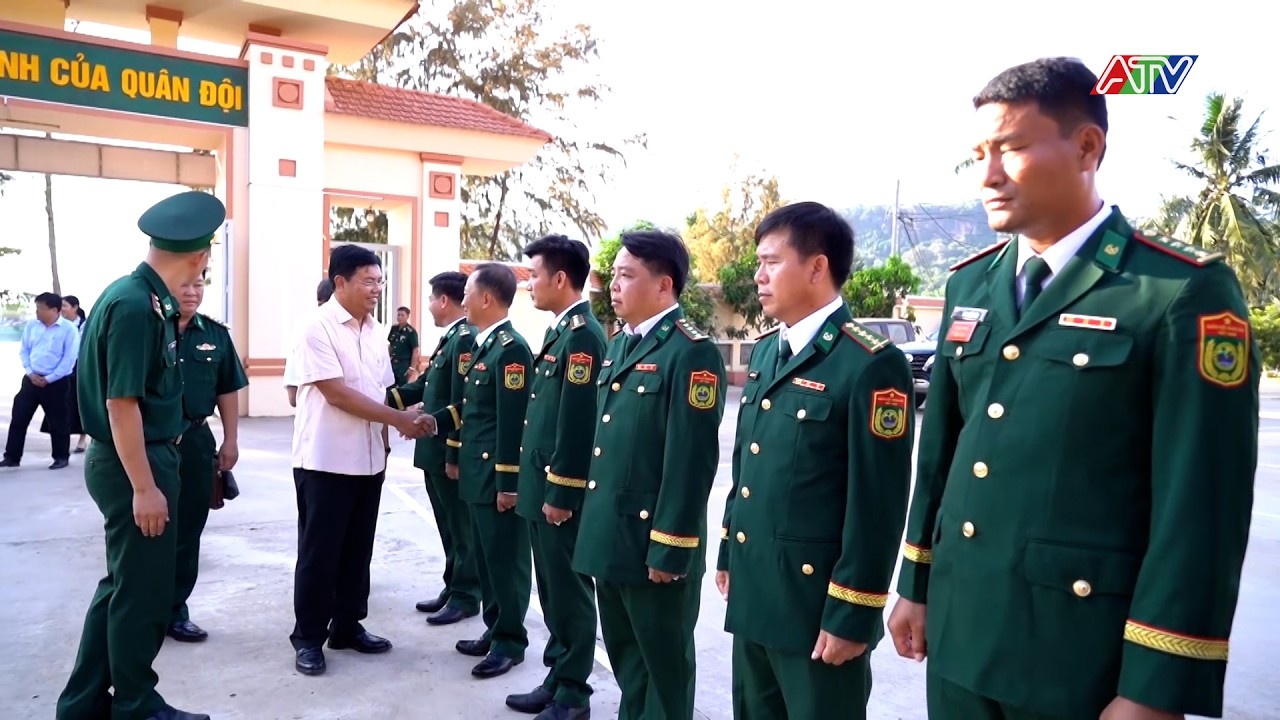 Bí thư Tỉnh ủy An Giang Nguyễn Tiến Hải dự ngày hội biên phòng toàn dân tại đặc khu Thổ Châu