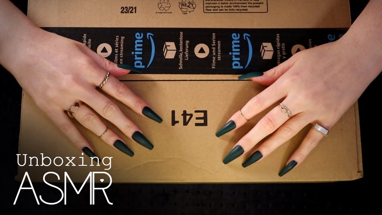 ASMR Amazon haul (🎧 soft spoken, tapping)