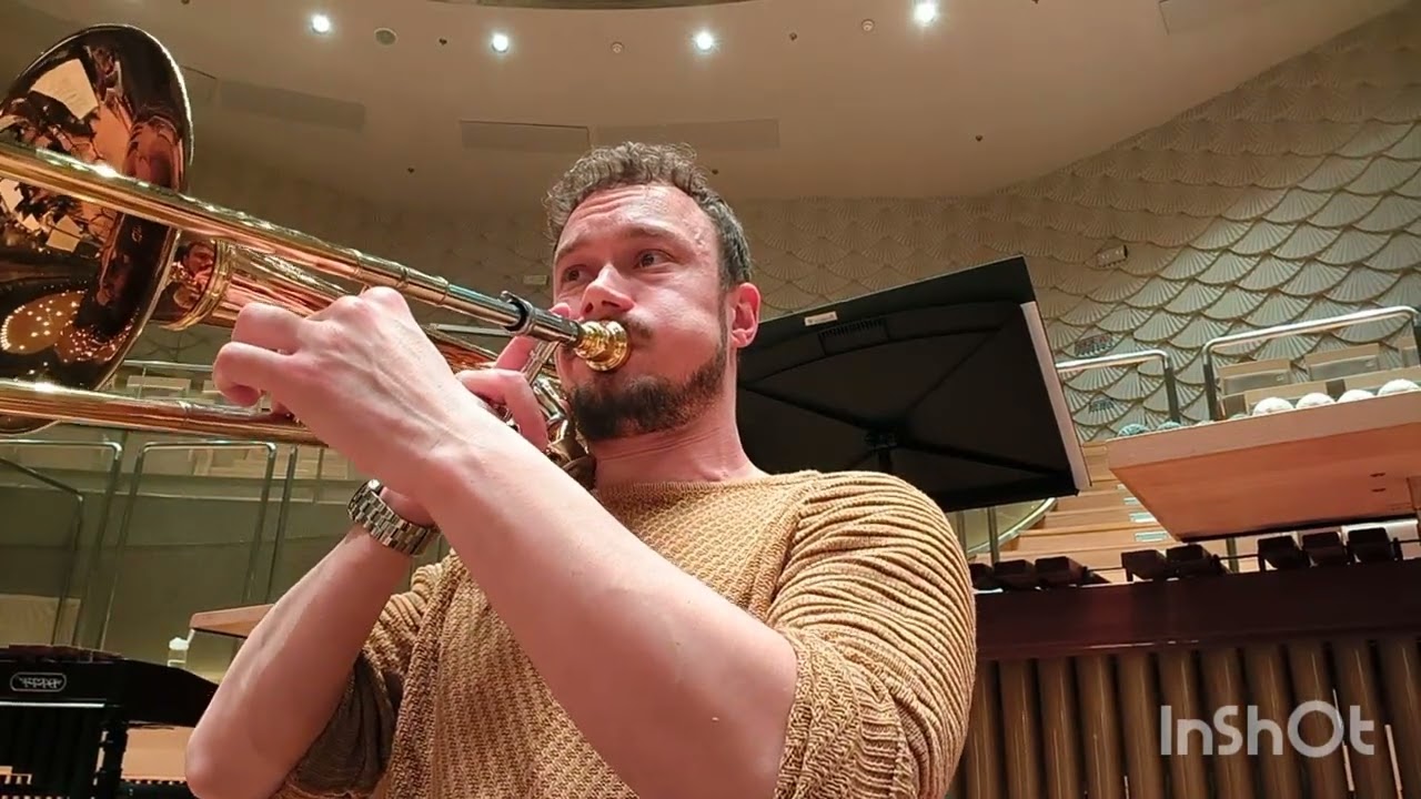 A. Dvorak Symphony n. 9, bass trombone excerpts from 1st and 4th movement