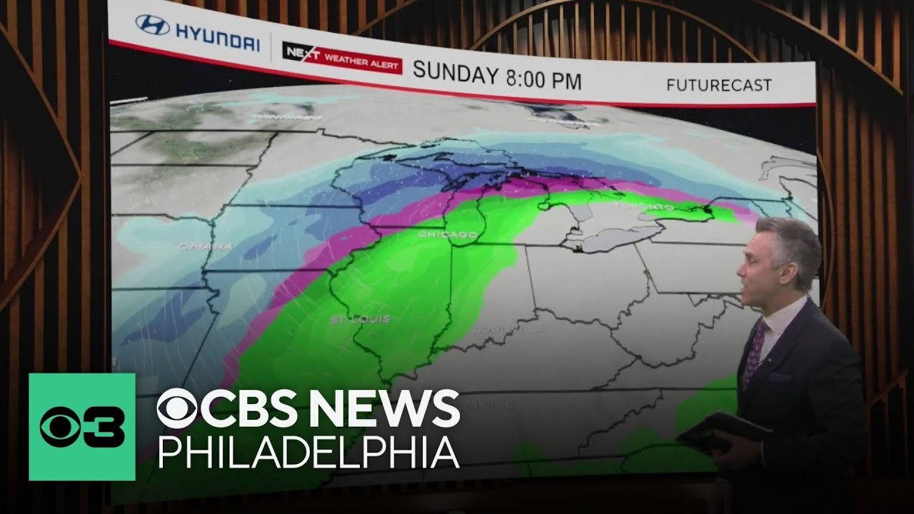 Mix of sun and clouds Friday in Philadelphia, potential for more severe weather on the way