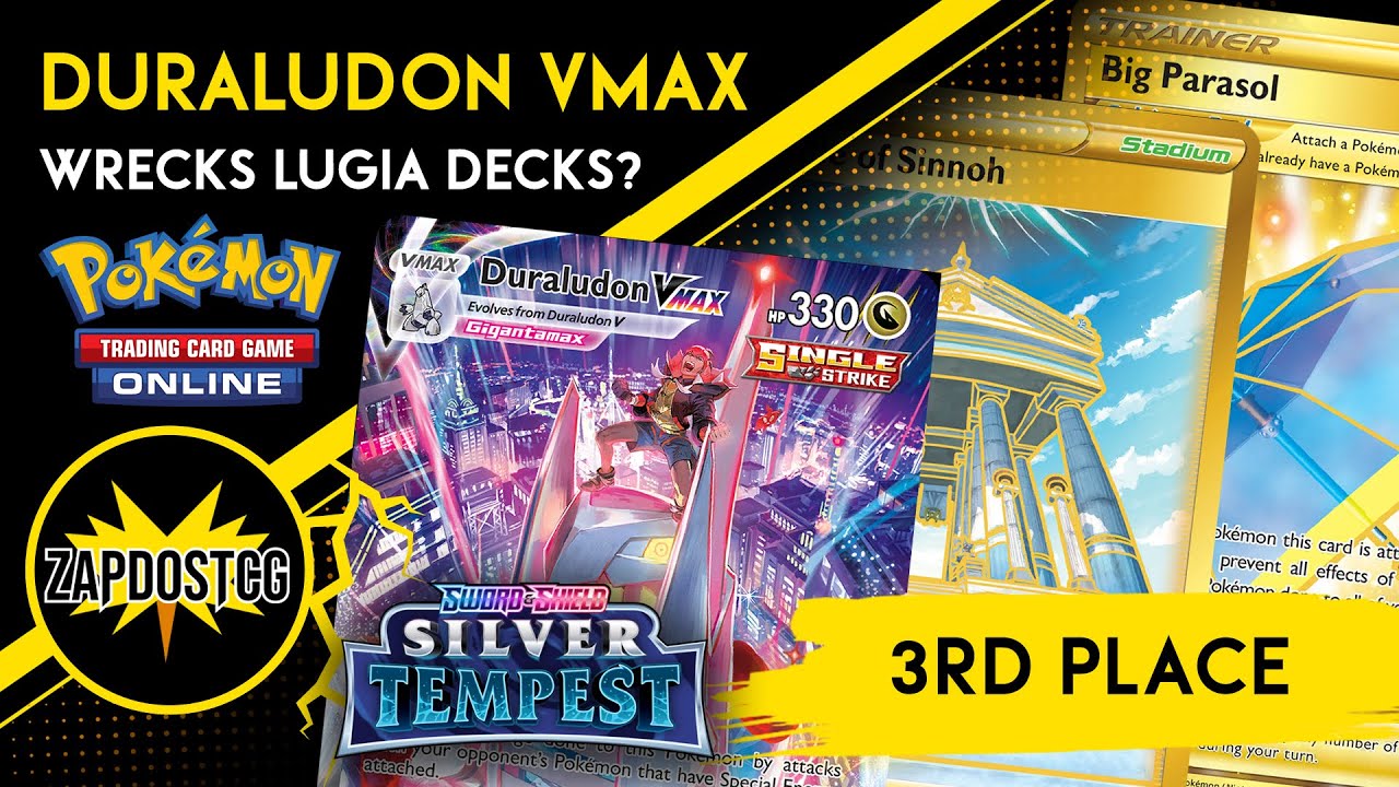 3rd Place Duraludon VMAX Deck BEATS Lugia VSTAR Easily!? (Pokemon TCG)