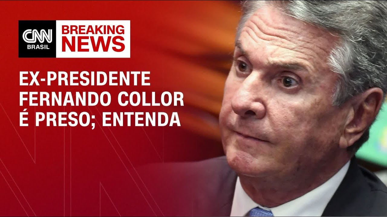 Entenda por que Fernando Collor teve prisão determinada por Moraes | CNN NOVO DIA