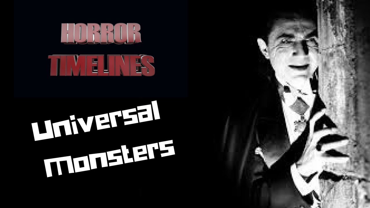 Horror Timelines Episode 21 : Universal Monsters (1 year Anniversary celebration)