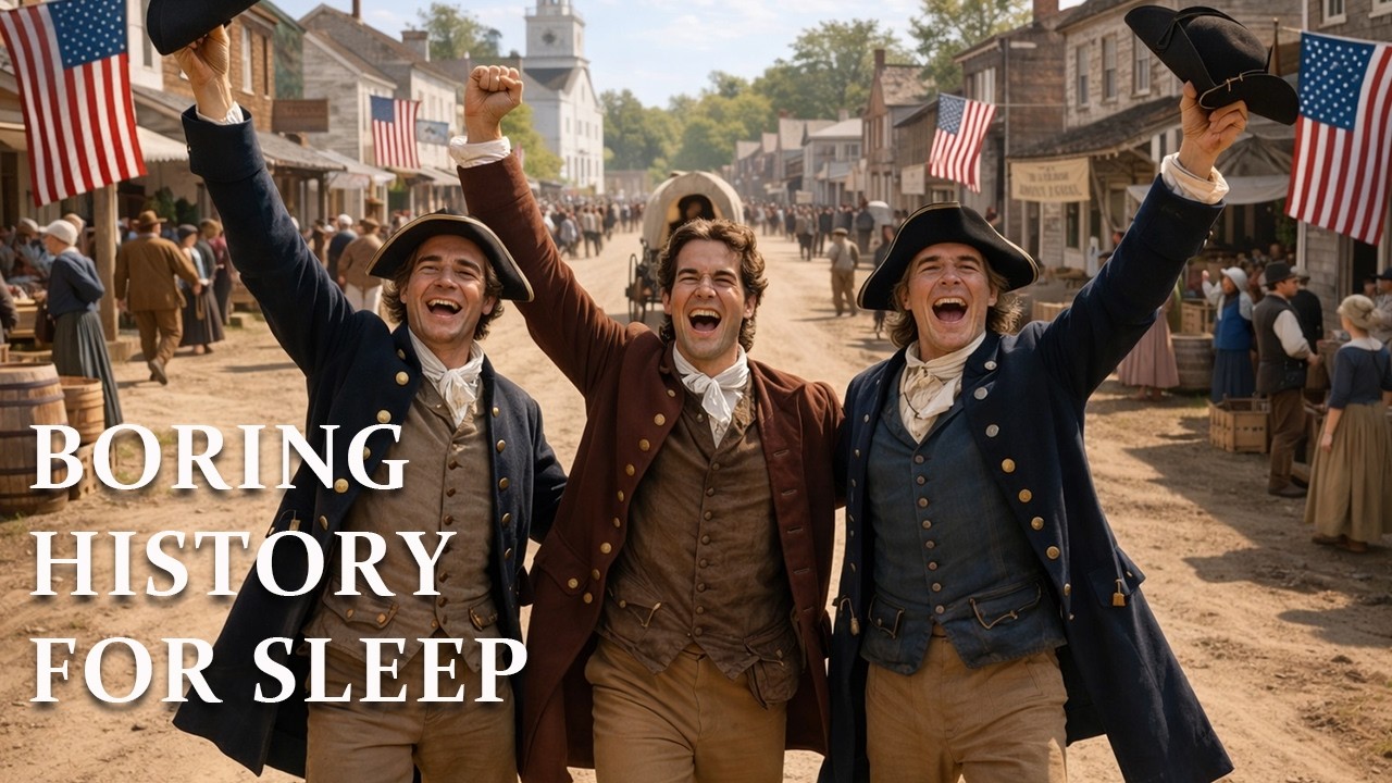 What Daily Life Was REALLY Like in 1790 America | Boring History For Sleep