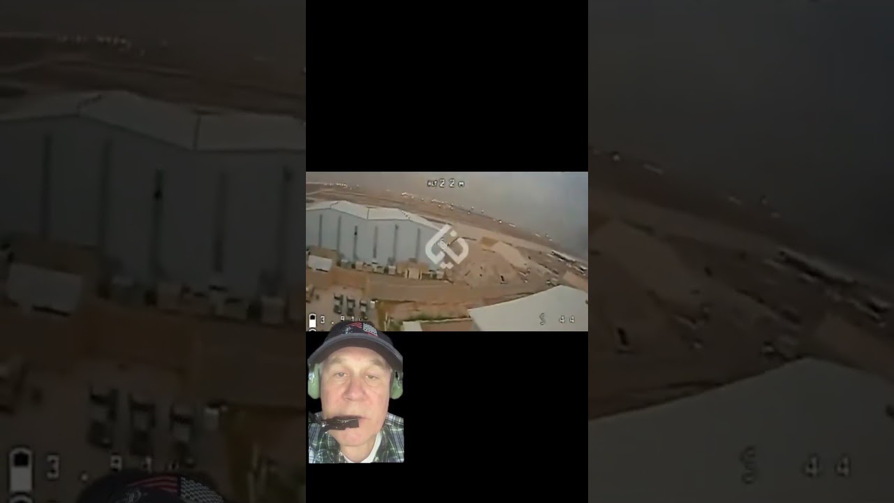 Атака базы в Багдаде с помощью беспилотника с FPV-камеры