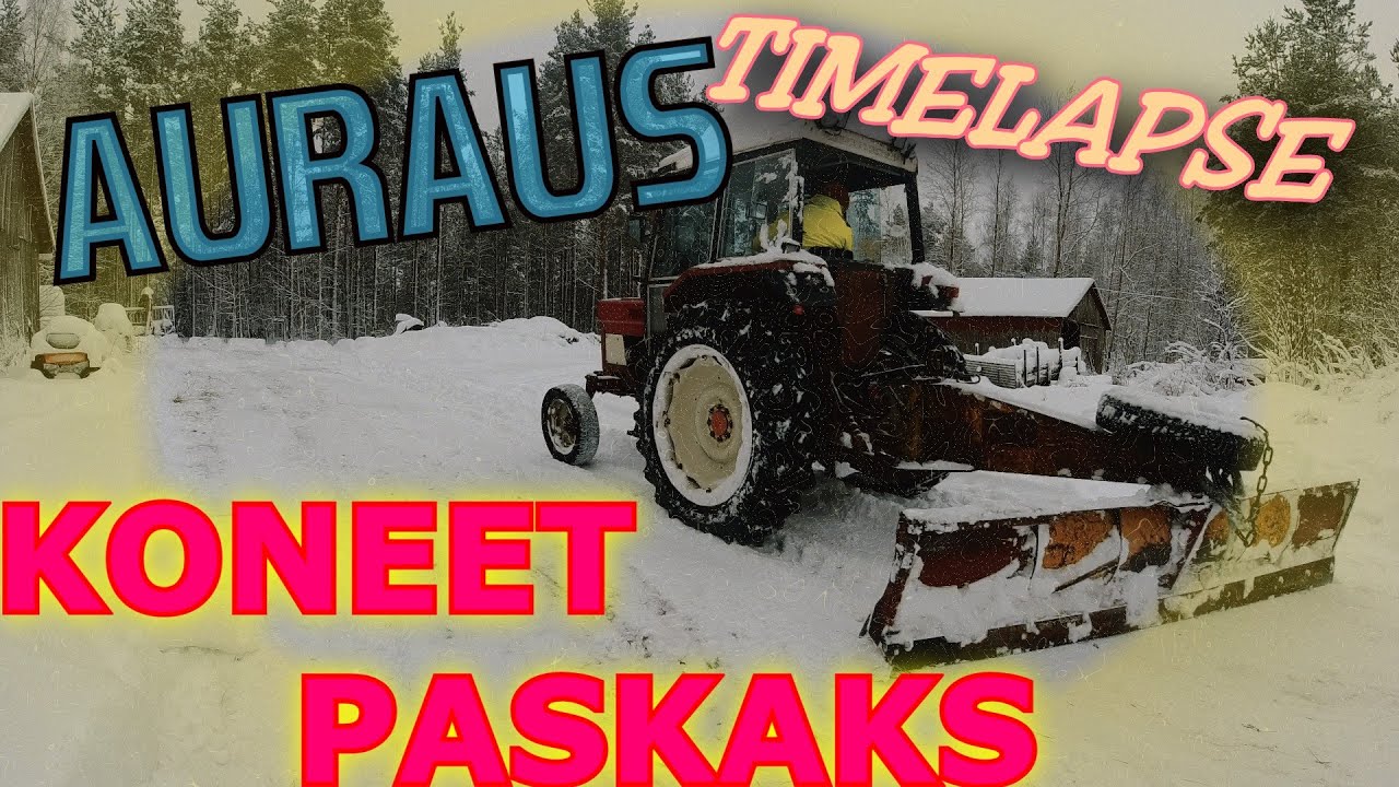 KAIKKI KONEET PASKAKS |  Lumen Auraus Timelapse
