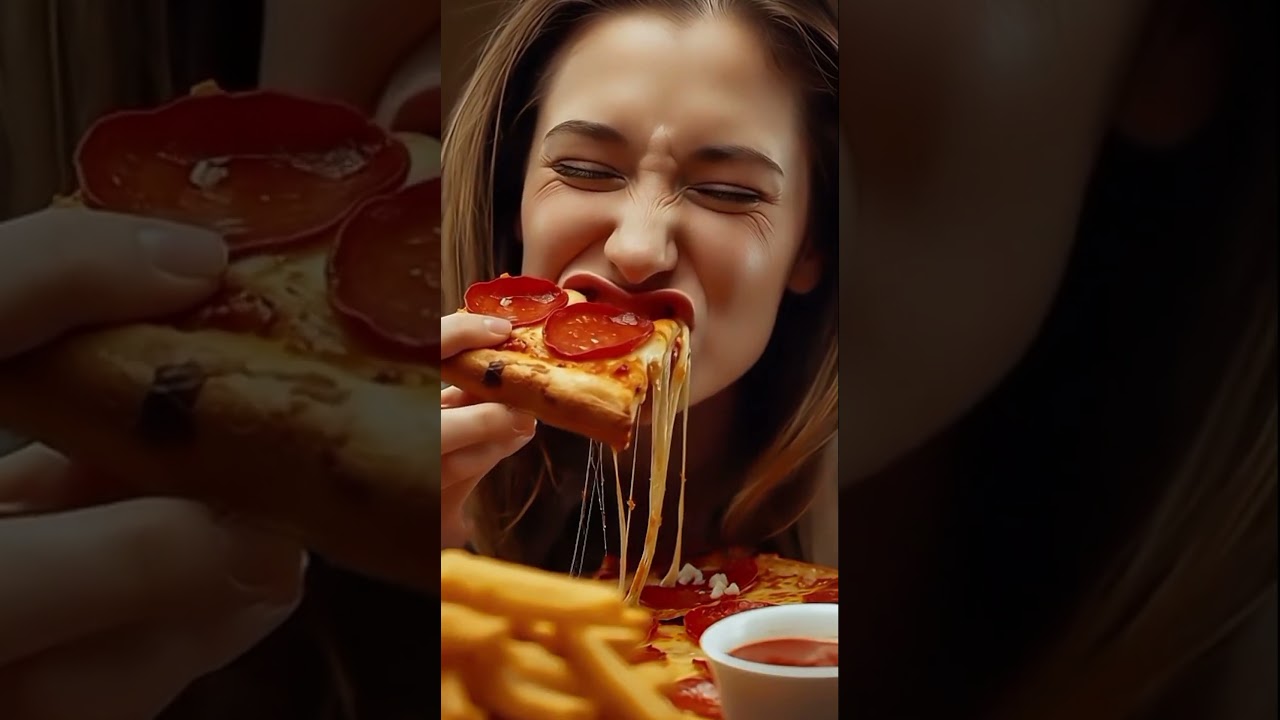 Ultimate Cheesy Pizza Mukbang 🍕 | Super Satisfying Cheese Pull & Crunchy Bites | ASMR Eating Sounds