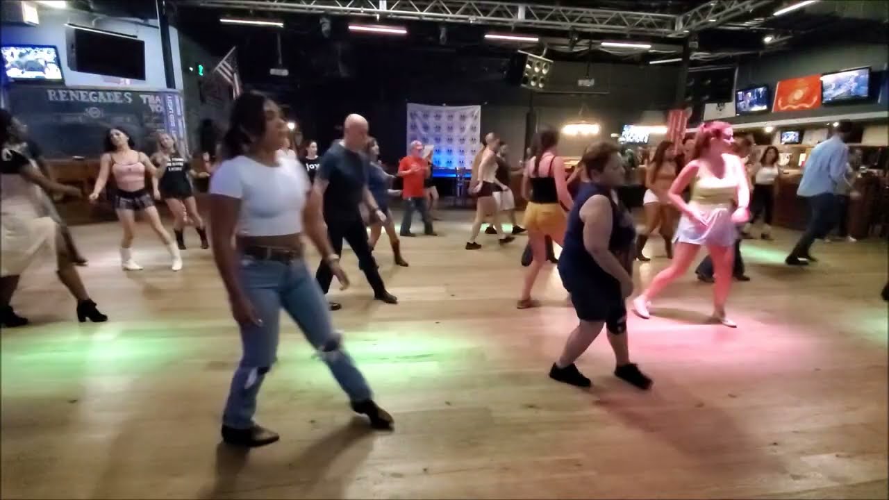 Pot Of Gold Line Dance By Liam Hrycan To Music With Mark At Renegades On 3 7 23