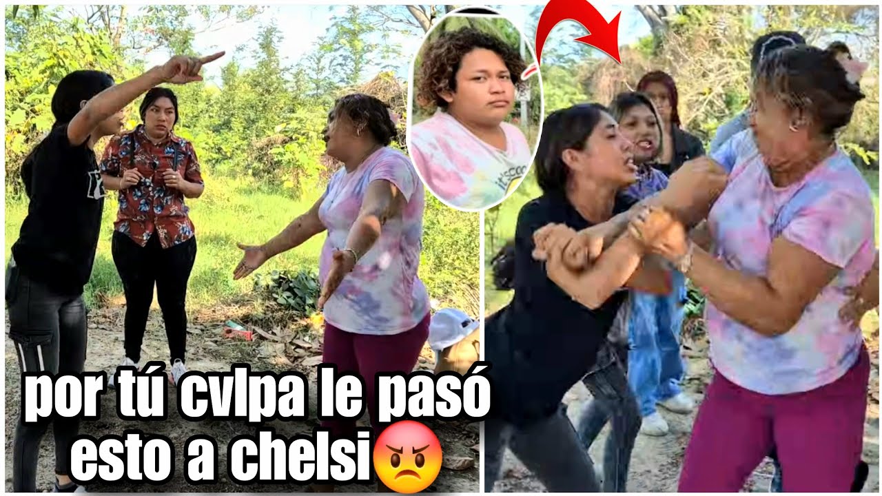 Tremend0 Vrgeo se 4rmó|La mamá de chelsi la aagrró contrá la flaka🤬