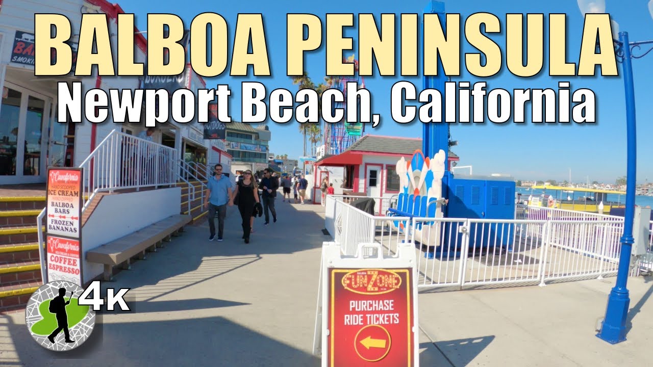 Walking Around Balboa Peninsula |  Newport Beach, California