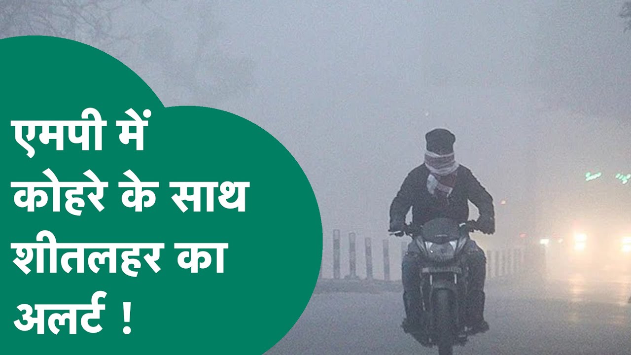 MP Weather News: मौसम विभाग ने MP के लिए कोहरे के साथ शीतलहर का अलर्टी जारी किया ! | MP Tak