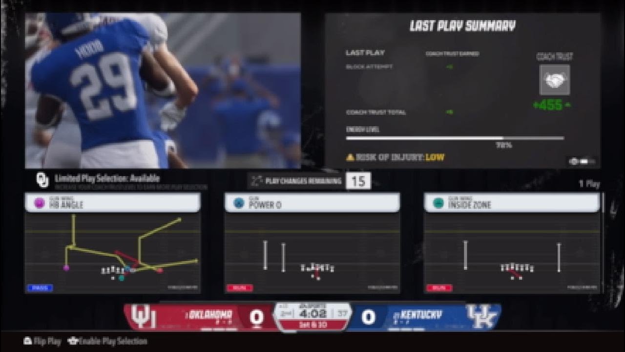 Calvin is the best rb