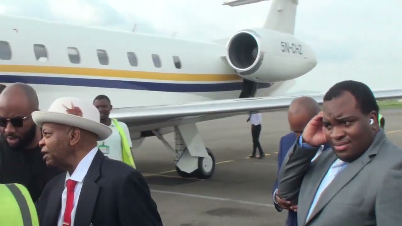 ARTHUR EZE RETURNS FROM SENEGAL