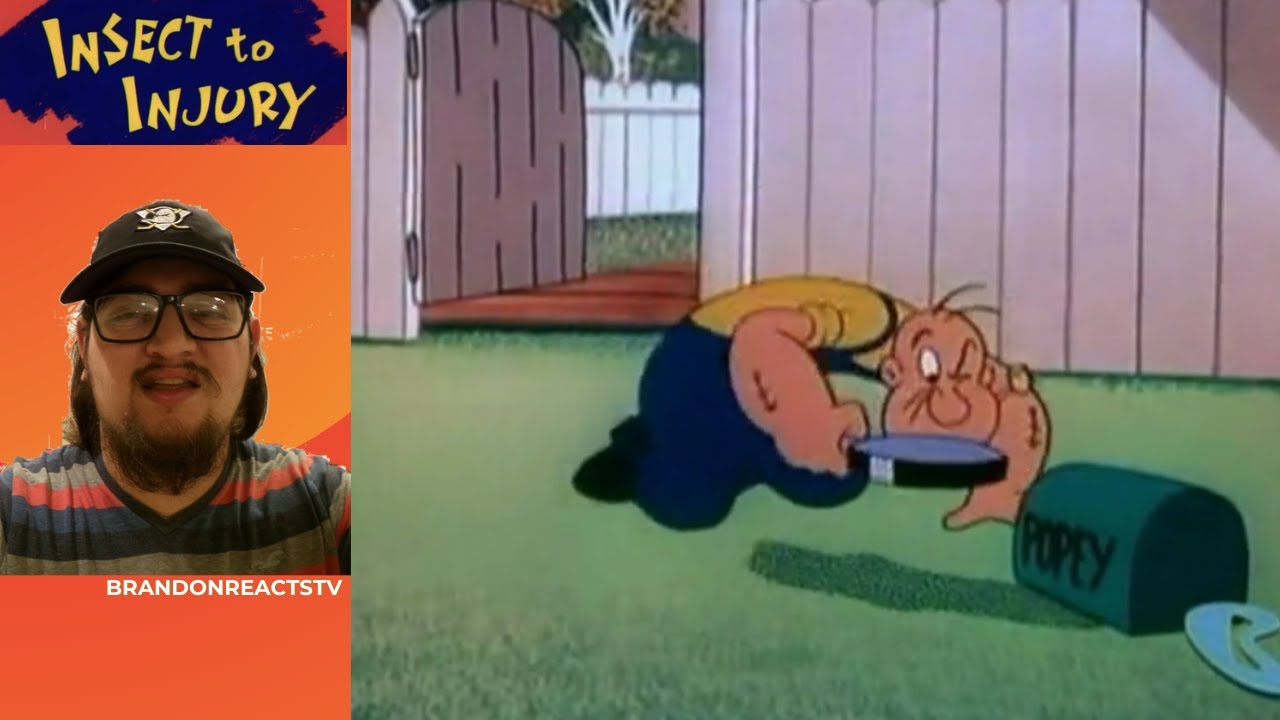​Popeye the Sailor: Insect to Injury (1956) – First Time Watching: Can Popeye Outwit the Termites?