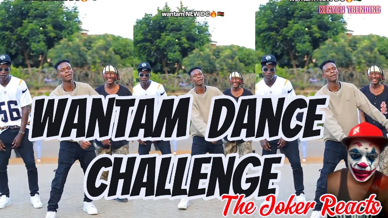 GODY TENNOR WANTAM DANCE CHALLENGE The Joker Reacts ft DIASO