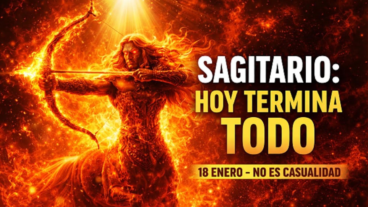 SAGITARIO ♐ DOMINGO 18 EL FINAL DE TU POBREZA EMPIEZA HOY… NO ES CASUALIDAD QUE VEAS ESTO