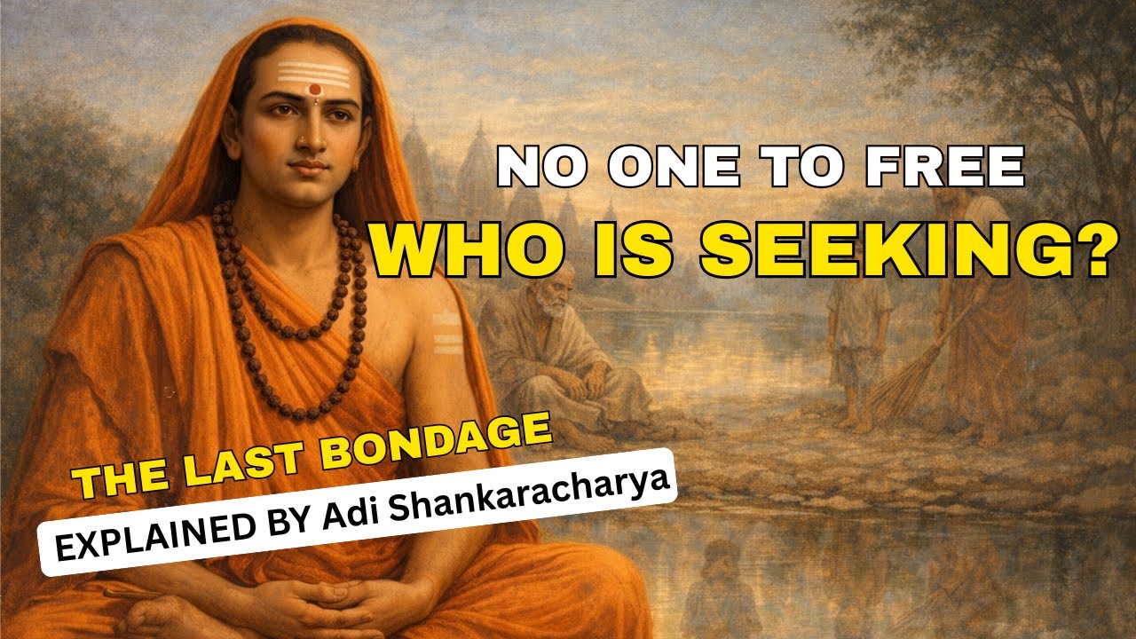 The Last Bondage: I Am a Seeker | Shankaracharya on When Seeking Becomes Bondage