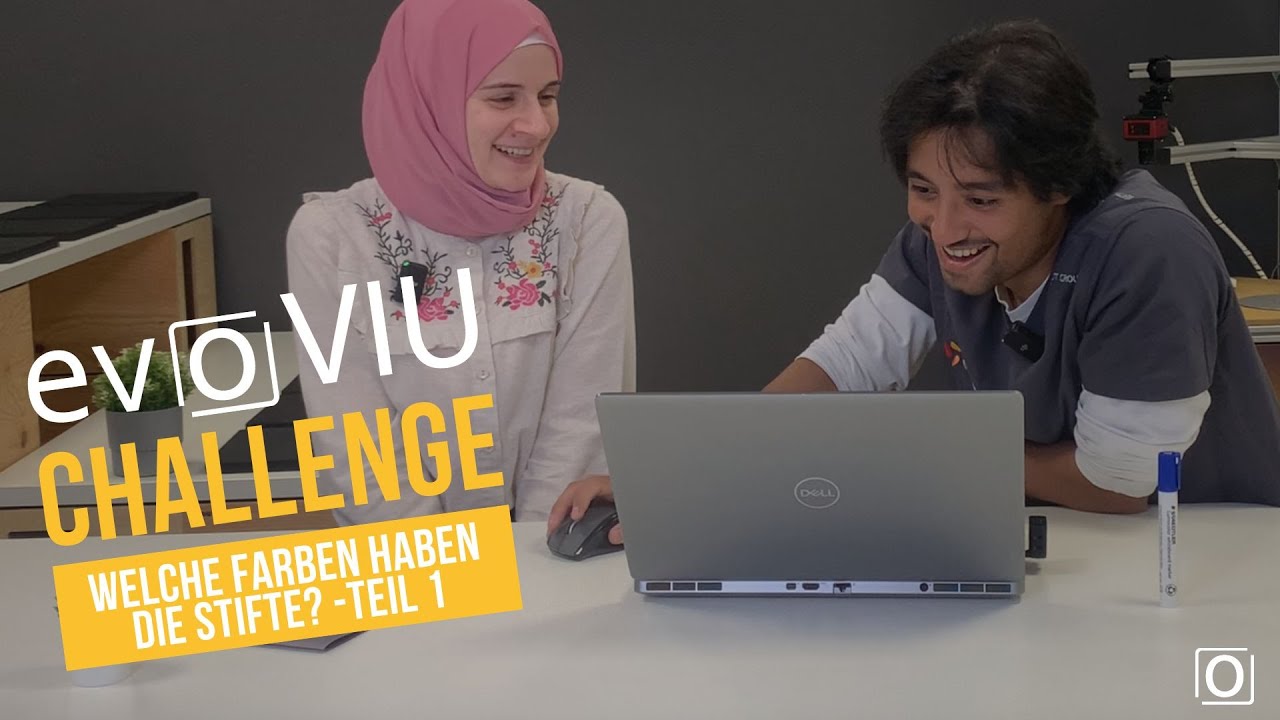 Bildverarbeitungs-Challenge: Stifte nach Farben erkennen mit der evoVIU Smart Camera