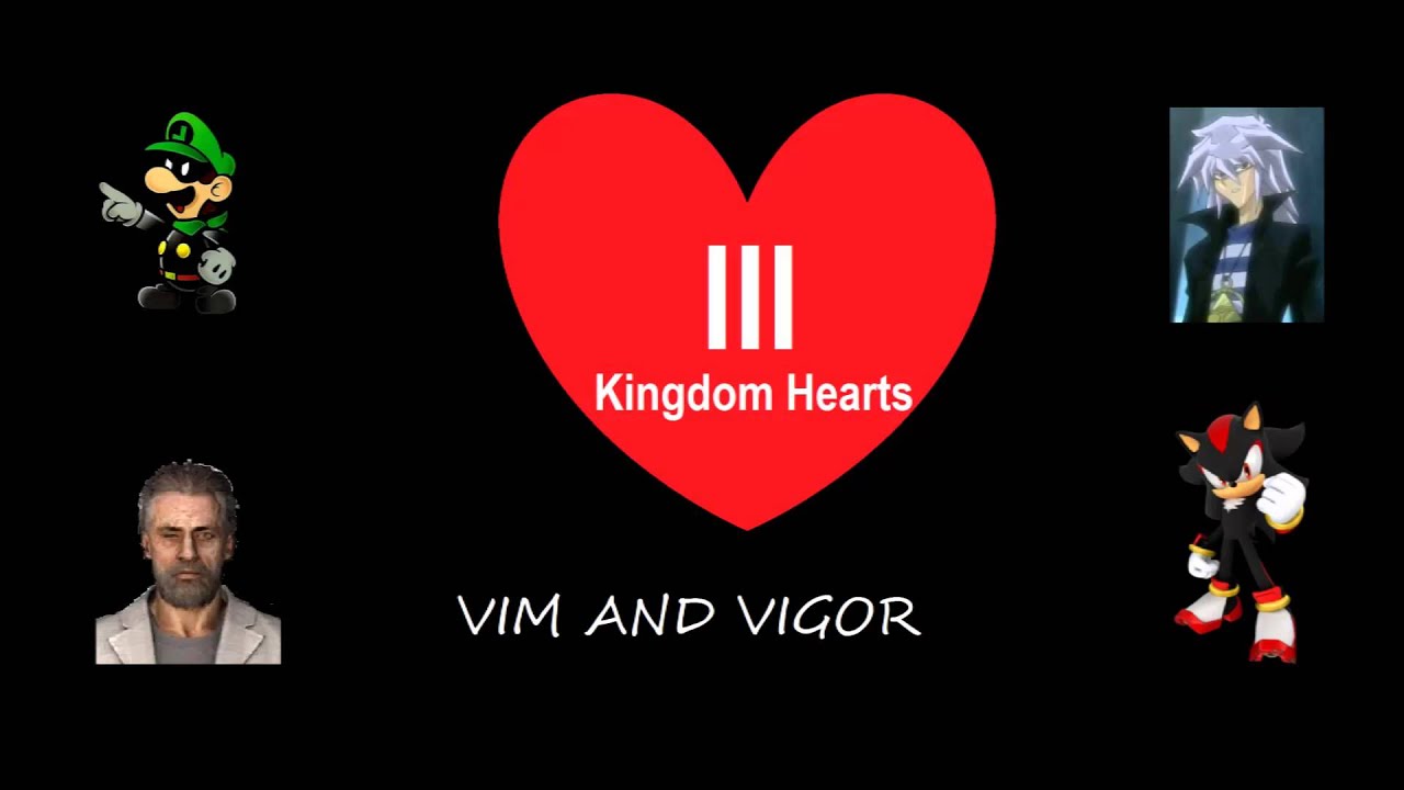 Vim and Vigor: Bosses For Kingdom Hearts 3