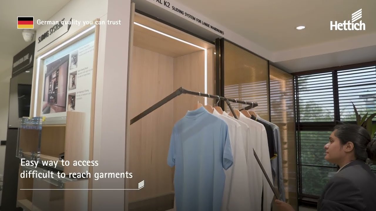 Make Your Wardrobe Smart with Hettich Drawer Safe, Wardrobe Lifts & More
