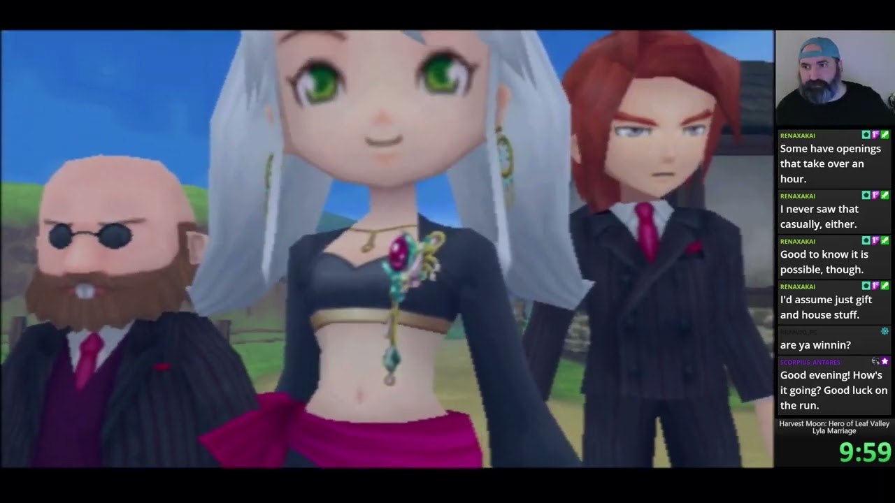 Harvest Moon: Hero of Leaf Valley Lyla Marriage Speedrun