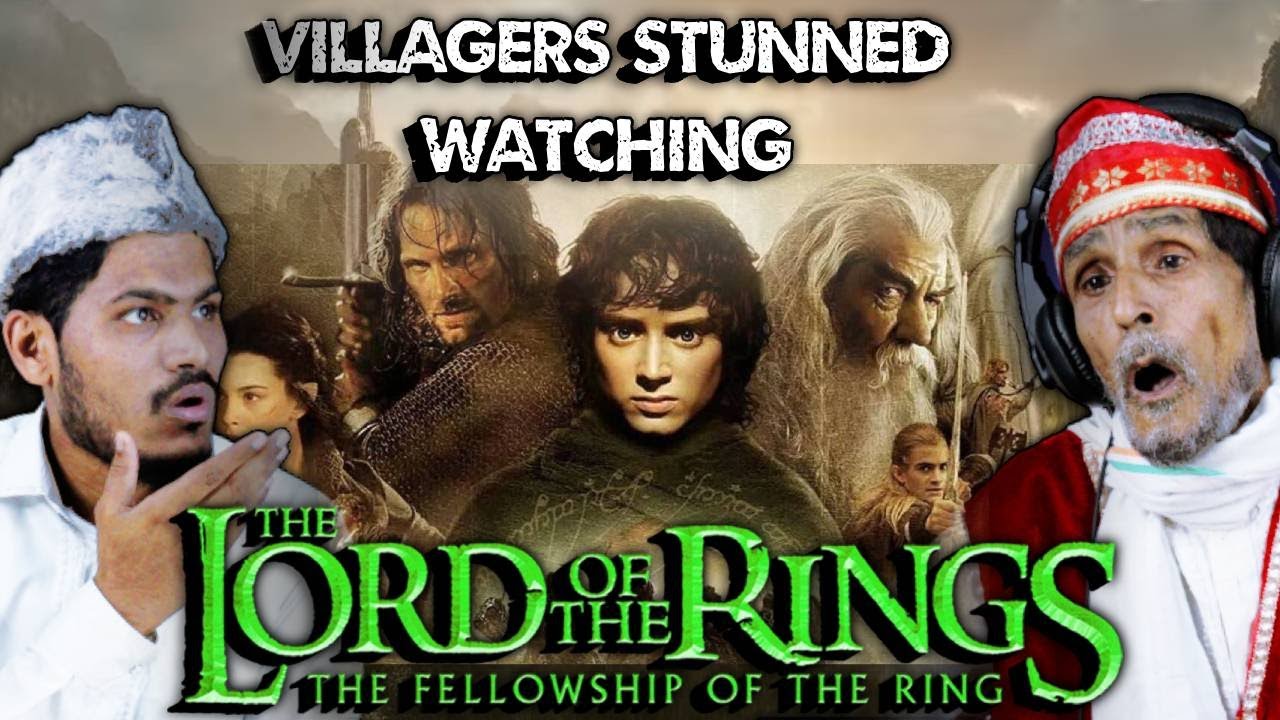 Villagers React to EPIC Fantasy Movie! Lord of the Rings: Fellowship of the Ring ! React 2.0