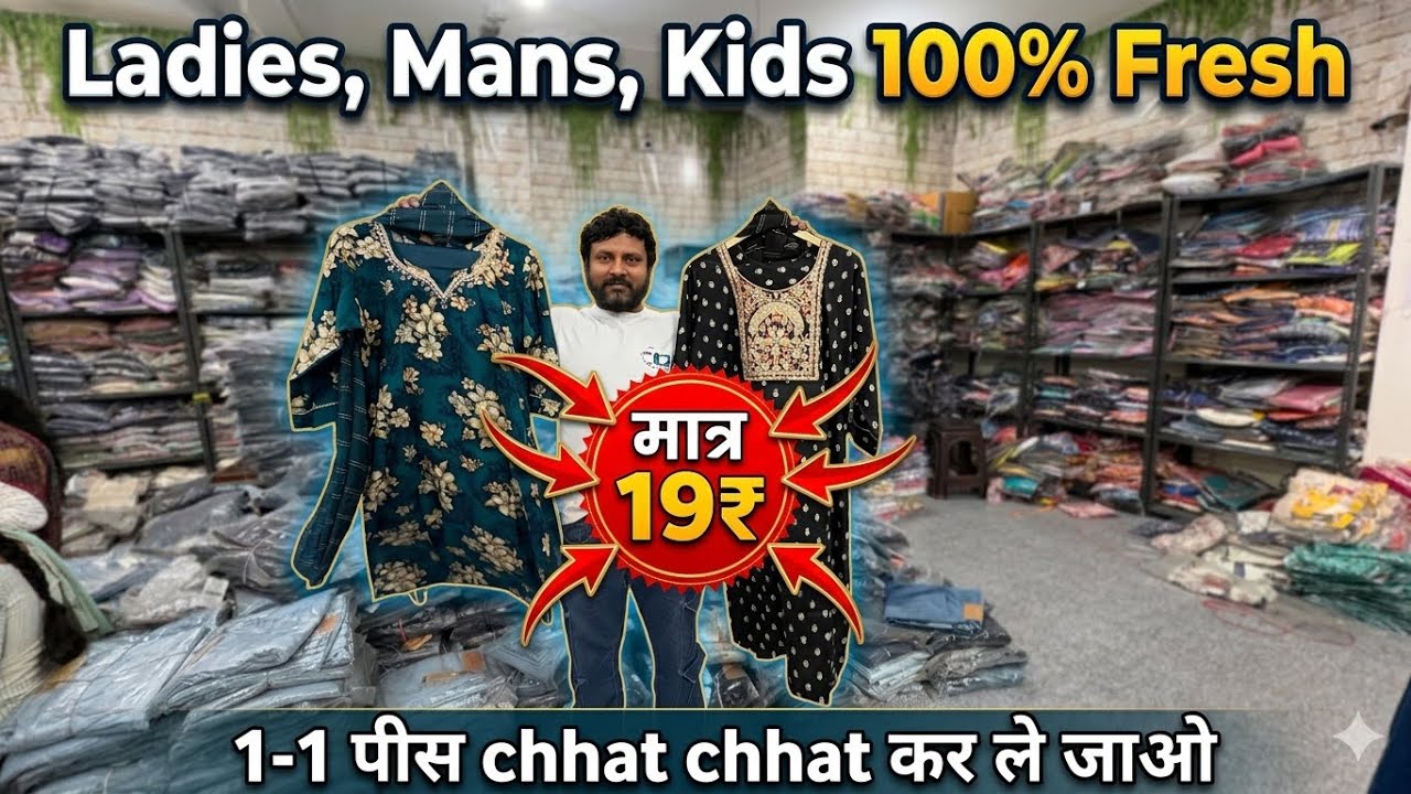  ladies,Man's,kids, 95% 0FF | मात्र 19₹ Summer |Branded clothes cheap price in delhi |shradha saburi