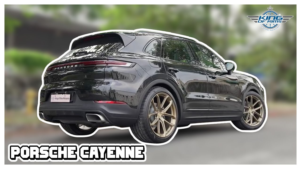 Porsche Cayenne Wheel Changing Showcase