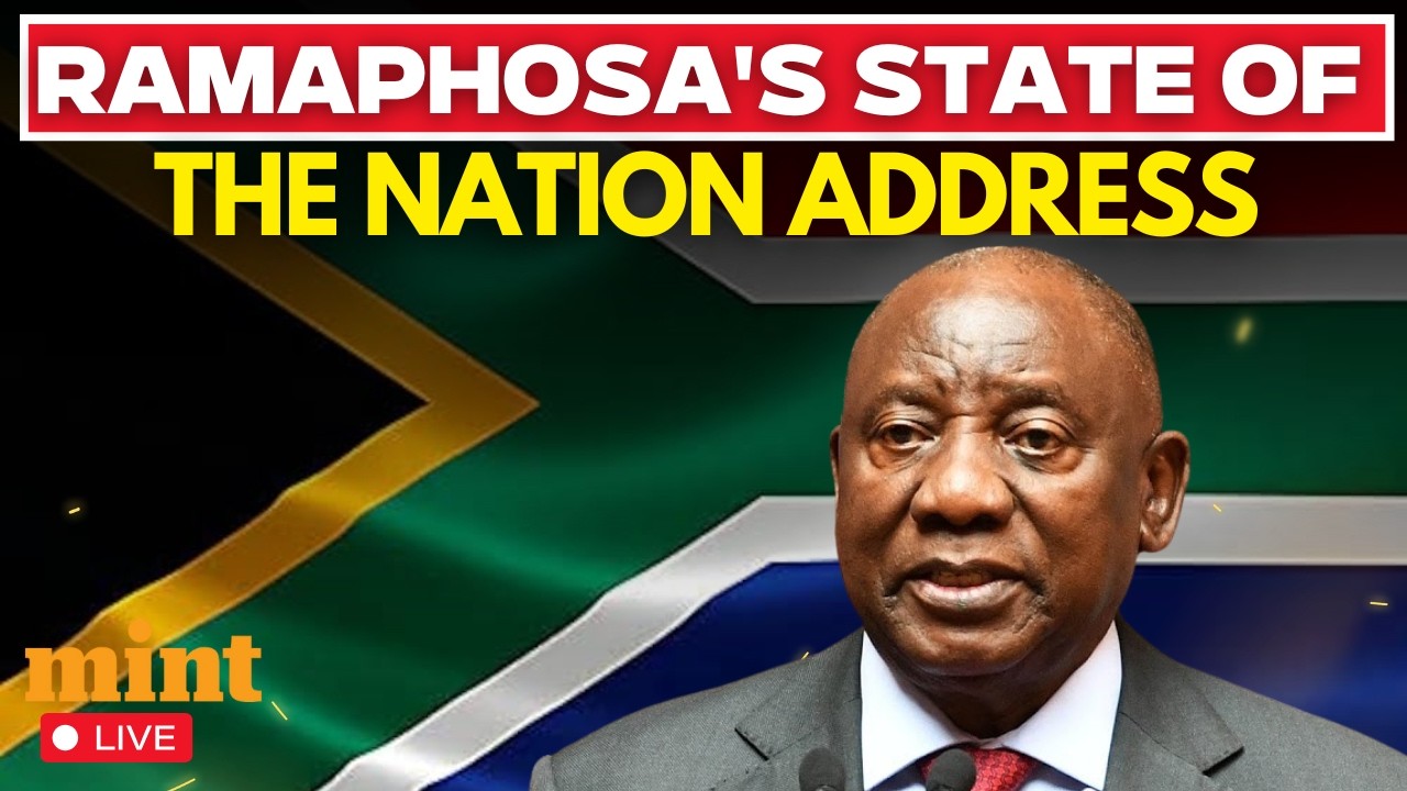 LIVE: South African President Cyril Ramaphosa Delivers State of the Nation Address | SONA 2026