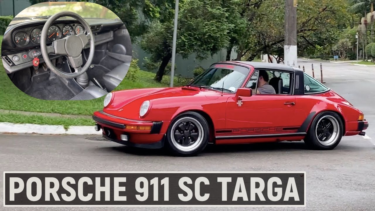 PORSCHE 911 SC TARGA: icone esportivo | Garagem do Bellote TV