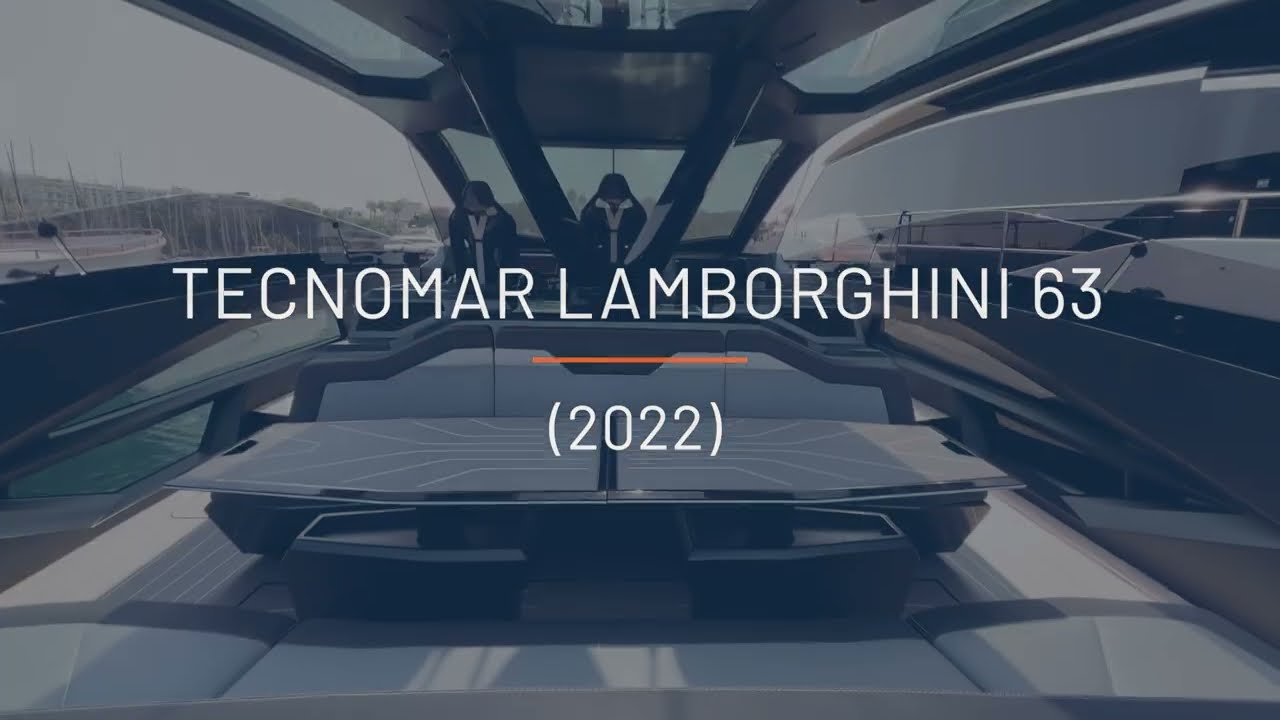 Tecnomar Lamborghini 63 | Yacht Tour | Yacht d'occasion &agrave; vendre | ABYS YACHTING