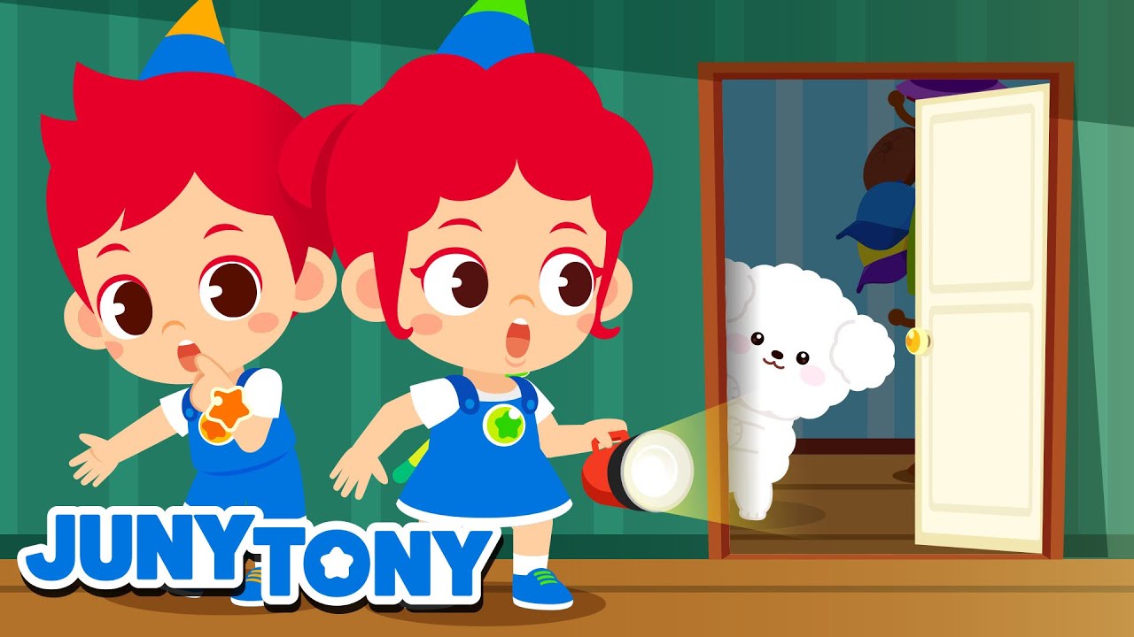 Is There a Monster in the Dark? 👻 I'm Not Afraid! | Songs for Kids by JunyTony