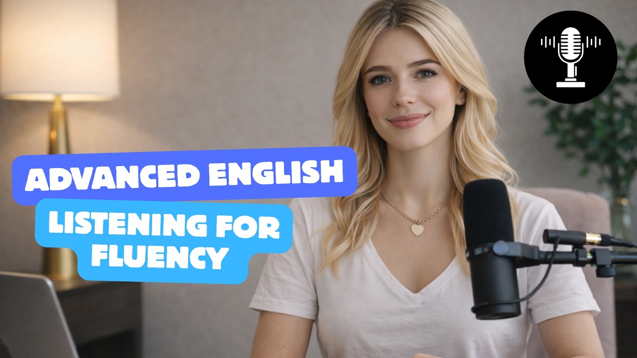 Advanced English Listening for Fluency | Speak Clearly & Confidently (B1–C2)