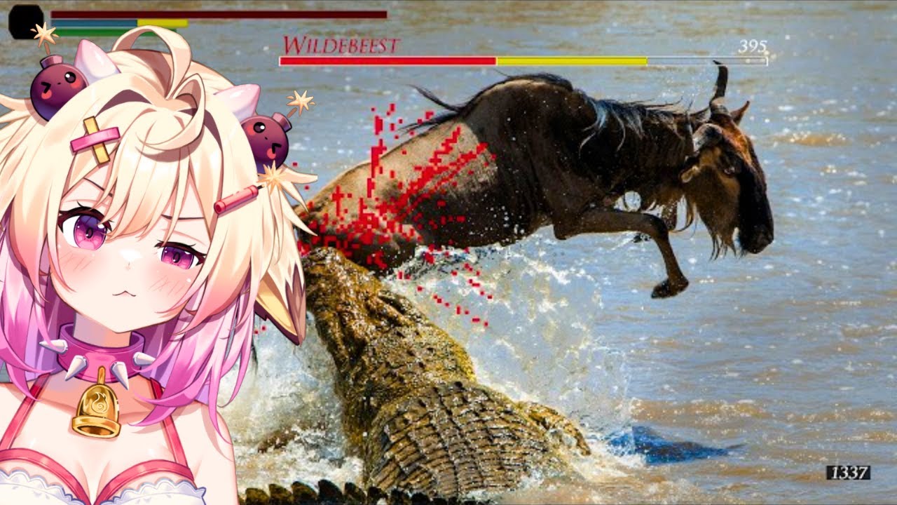 Крокодилы — OP? | rosiebellmoo реагирует на tierzoo