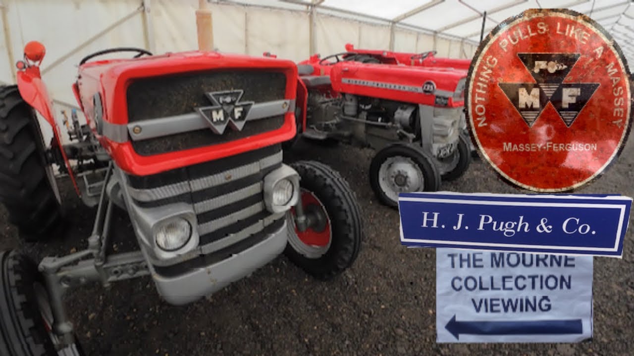 H J Pugh Massey Ferguson Auction