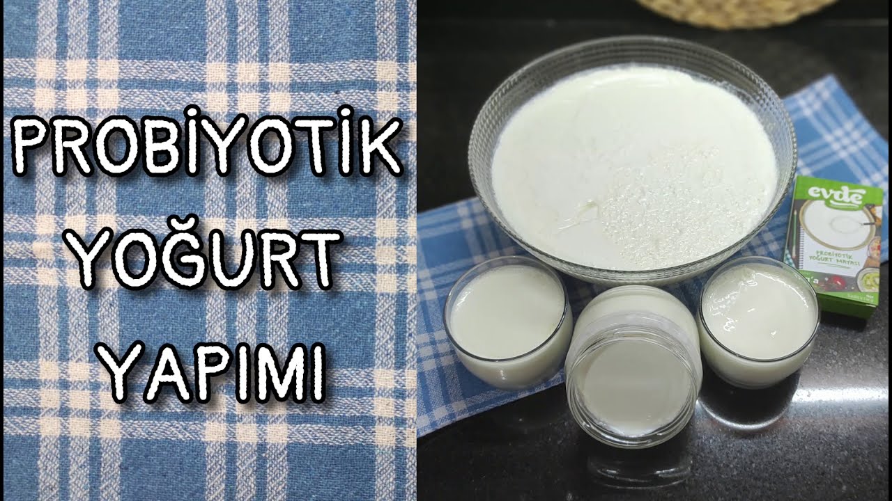 |Ek Gıda| Probiyotik Yoğurt Nasıl Yapılır | Evde Probiyotik Yoğurt Yapımı |