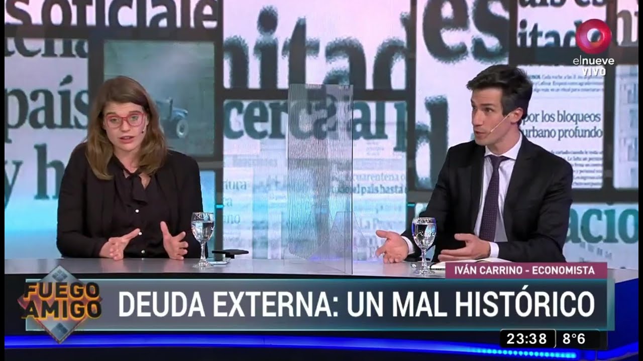 Tenso debate con Delfina Rossi sobre la deuda