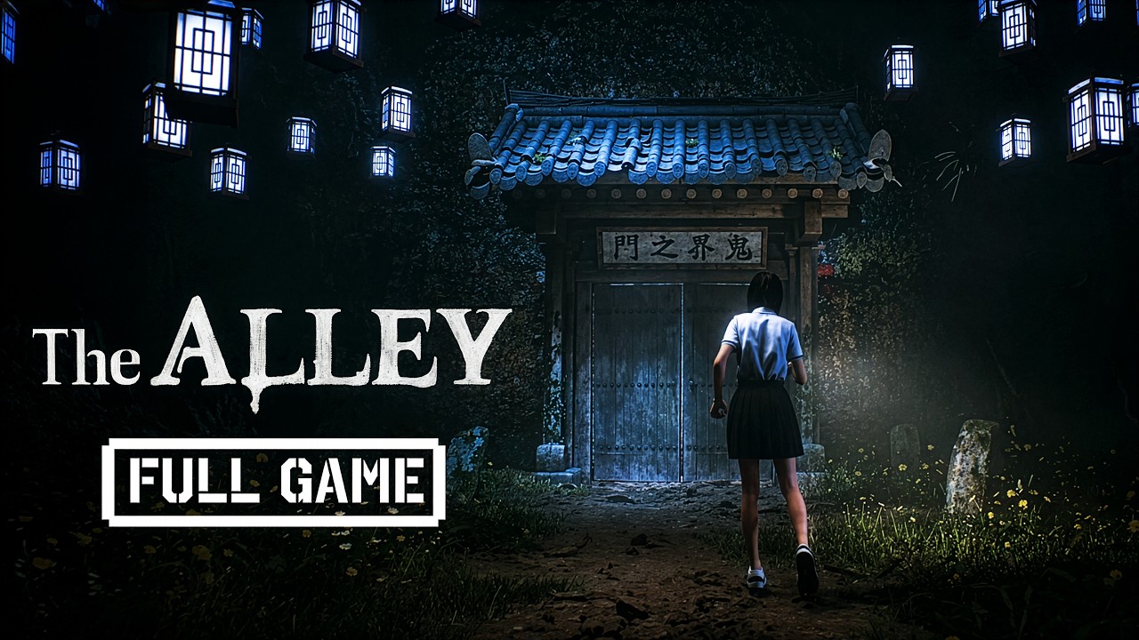 The Alley | FULL HORROR GAME - No Commentary