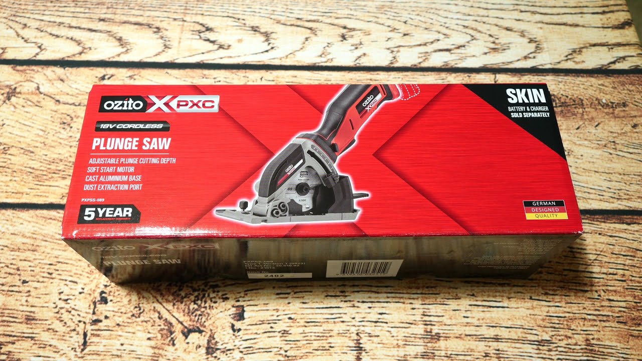 Погружная пила Ozito PXC 18V — моё мнение