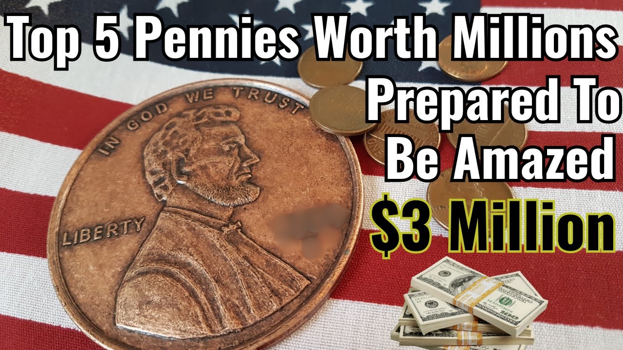 THE TOP 5 RARE LINCOLN PENNIES THAT COULD MAKE YOU A MILLIONAIER!