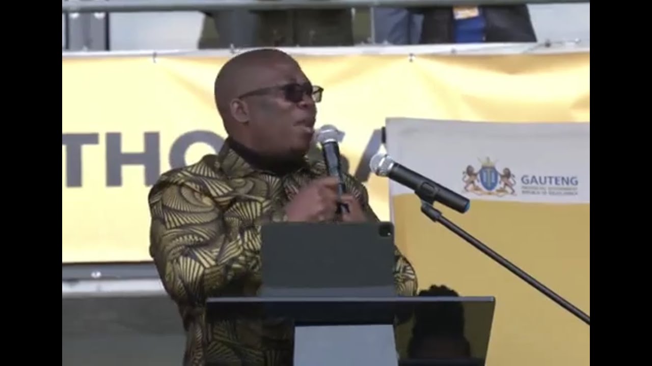 Panyaza Lesufi giving 1000s of Jobs to Unemployed in Gauteng. Nasi ispani.