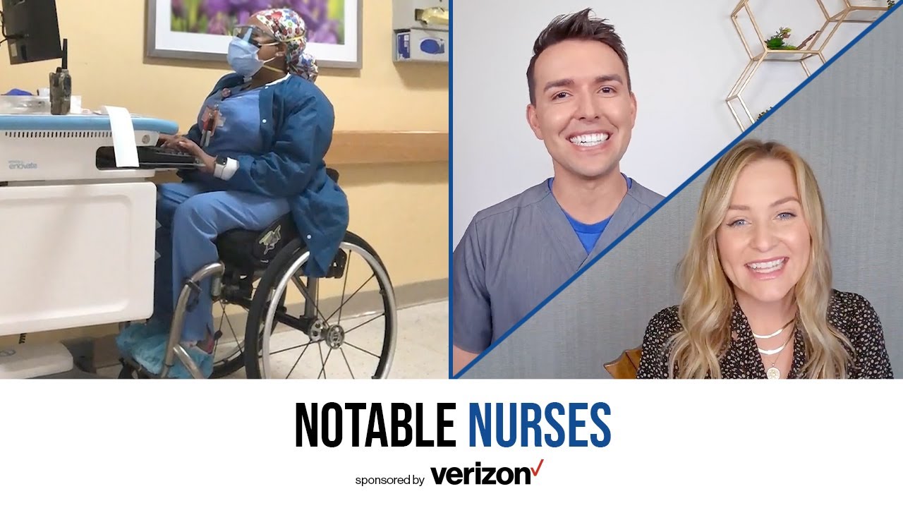 Nurse Andrea Never Gives Up On Her Dream Despite Her Disability