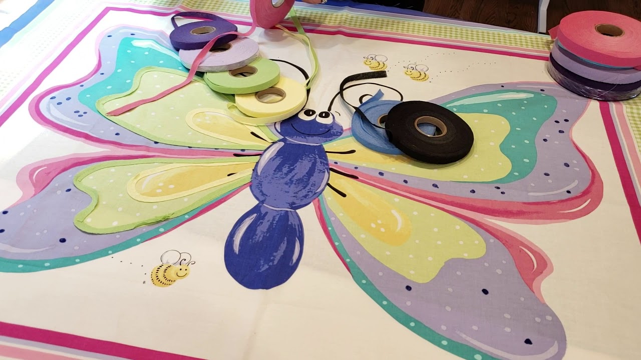 Chenille-it How to add chenille to fun pre-printed panels