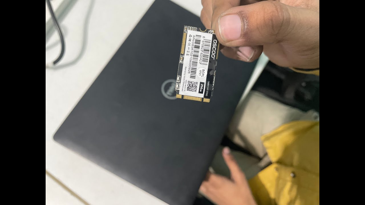 Install SSD M.2, 2242 in Dell Latitude 3480