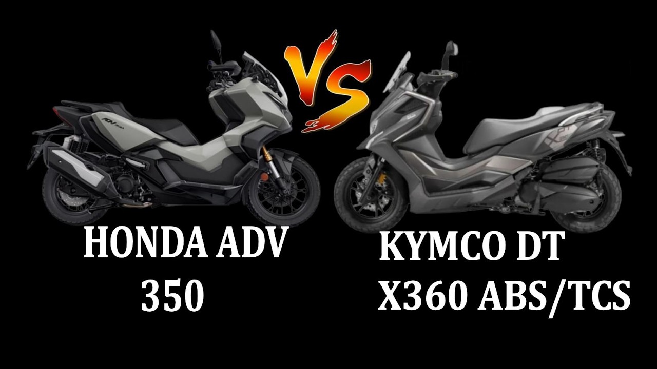 Honda Adv 350 VS Kymco DT X360 ABS/TCS