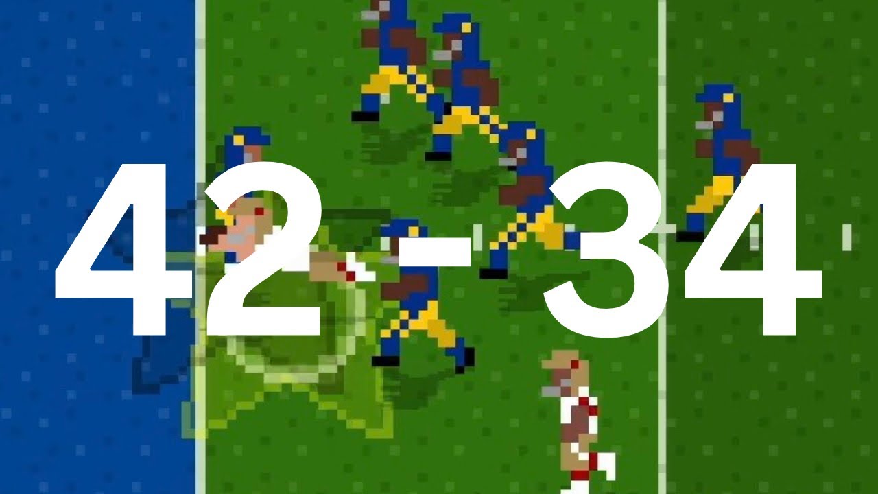BEATING THE LA RAMS IN OVERTIME!!!
