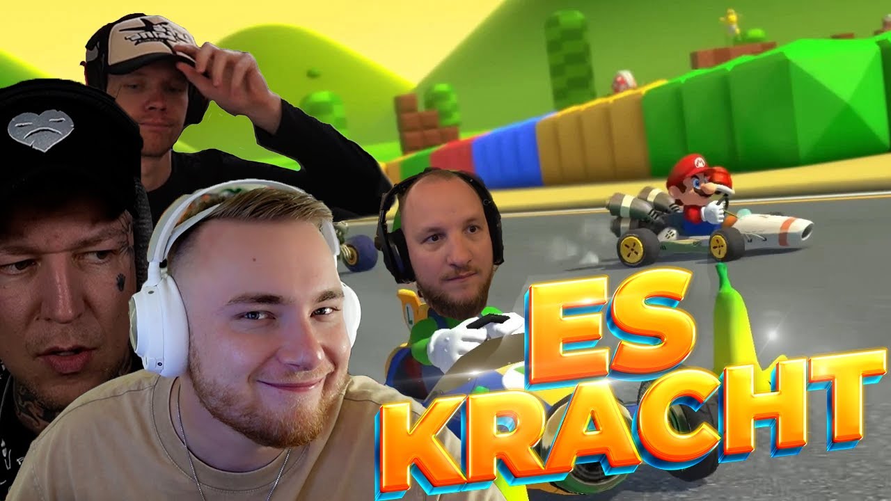 💣 MONTE KNALLT MICH ZUM ERDKERN 💣 | MARIO KART 8 mit der Crew | #mariokart #crew  | TanktDieKarts