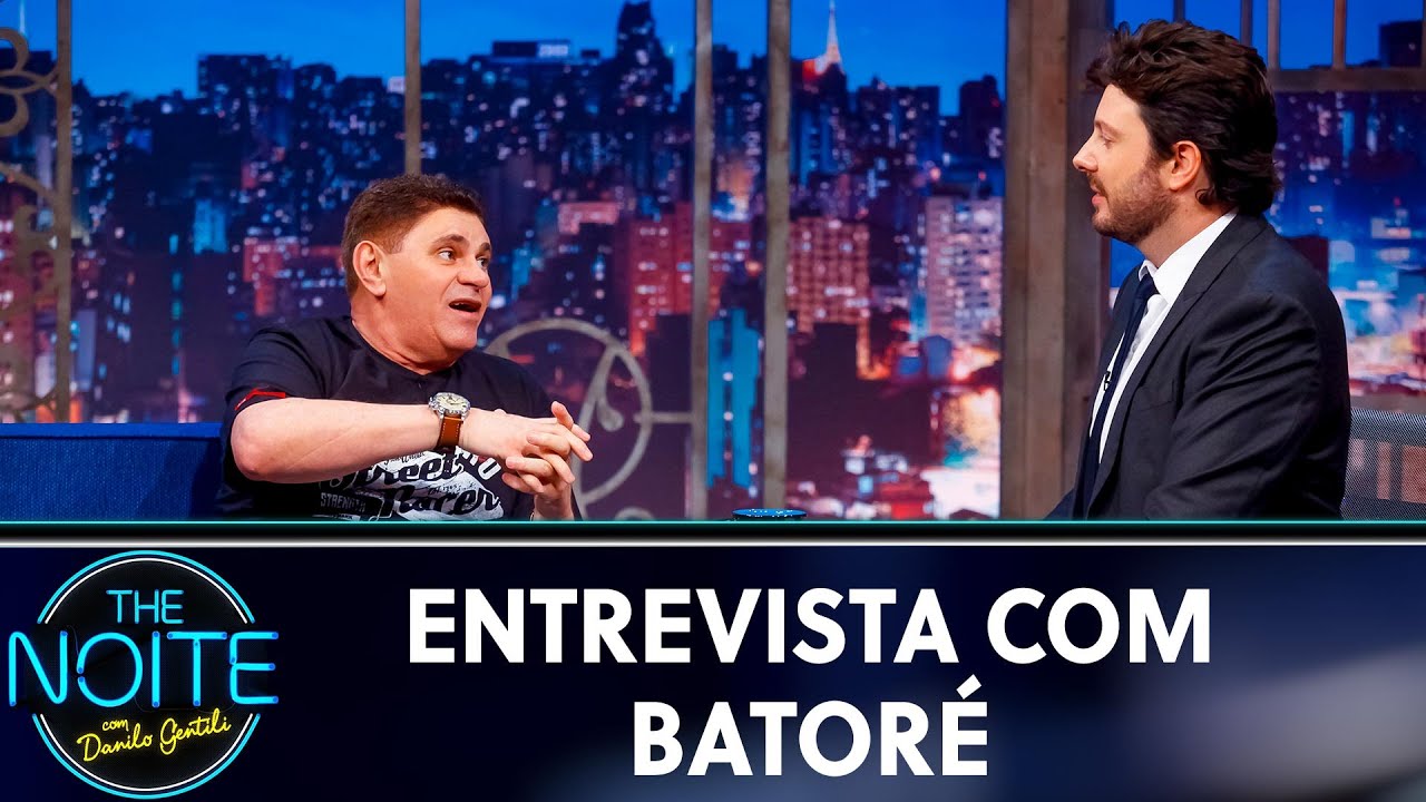 Entrevista com Bator&eacute; | The Noite (05/09/19)