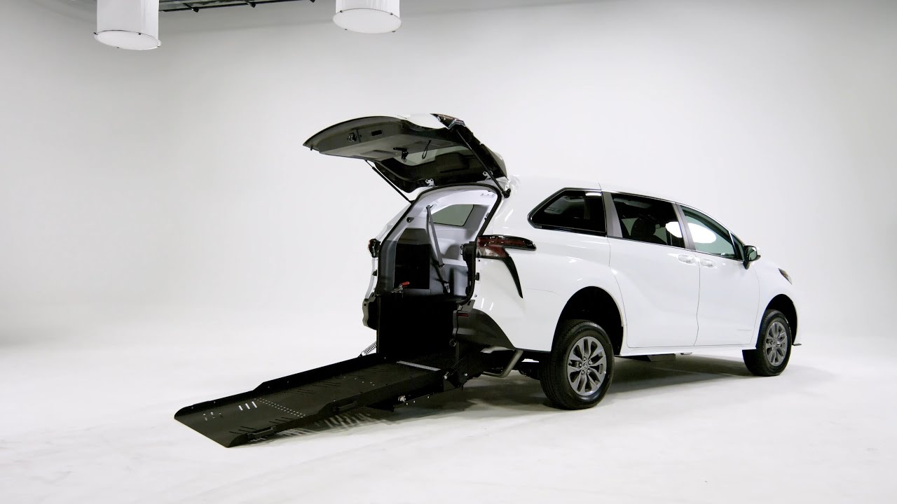 Vantage Mobility - Toyota Rear Entry Wheelchair Accessible Van Overview