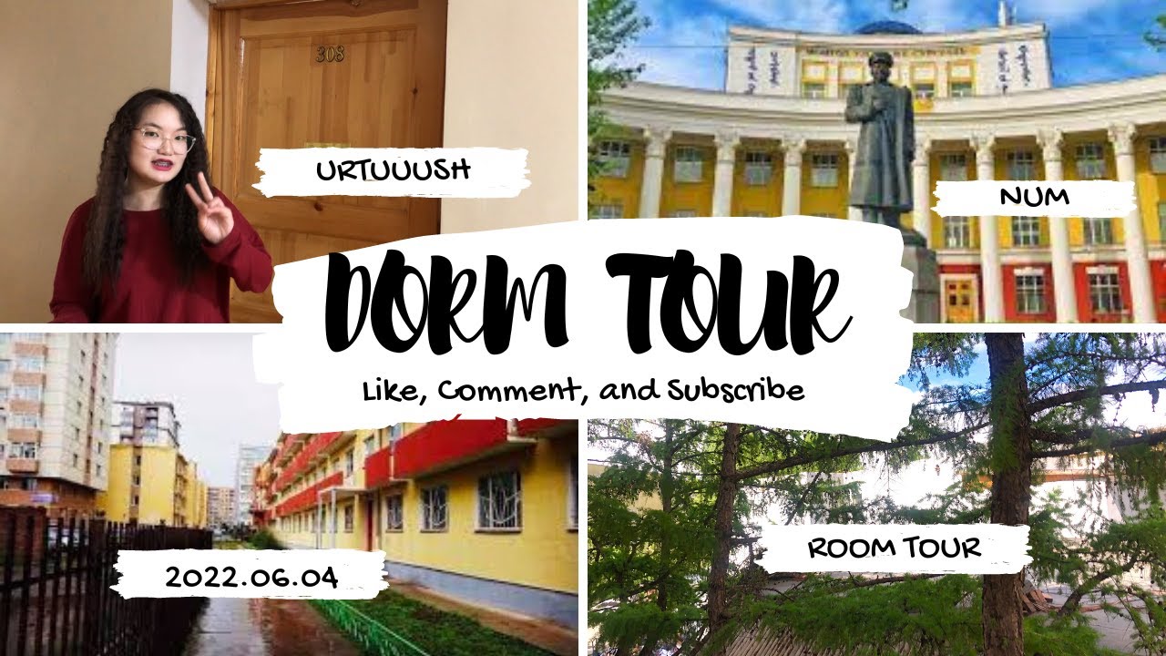 DORM TOUR | NUM | Urtuuush |Монгол Улсын Их Сургууль | Өрөөний танилцуулга |